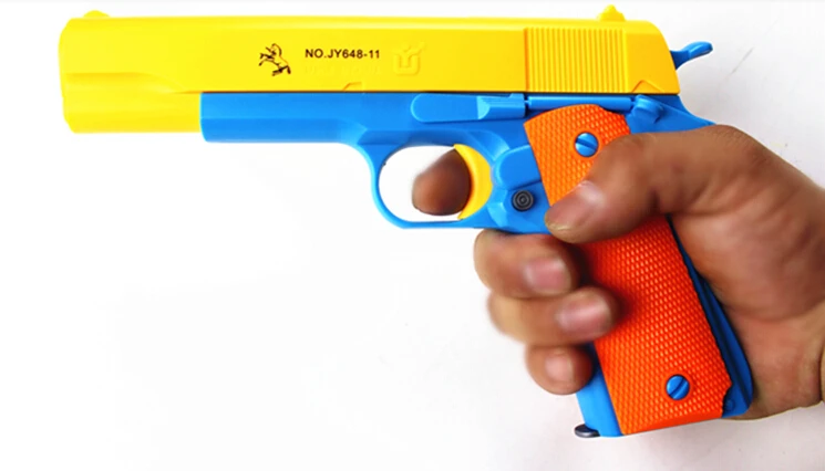 Zhenduo игрушка 1 шт. классический m1911 игрушки Пистолет Маузер детская игрушка пистолеты мягкая пуля пистолет пластиковый револьвер дети забавная игра на открытом воздухе