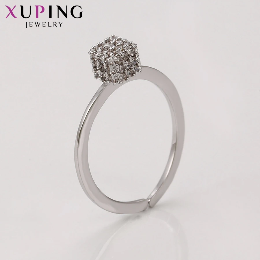 Элегантное модное квадратное кольцо Xuping с камнем красивые украшения для женщин