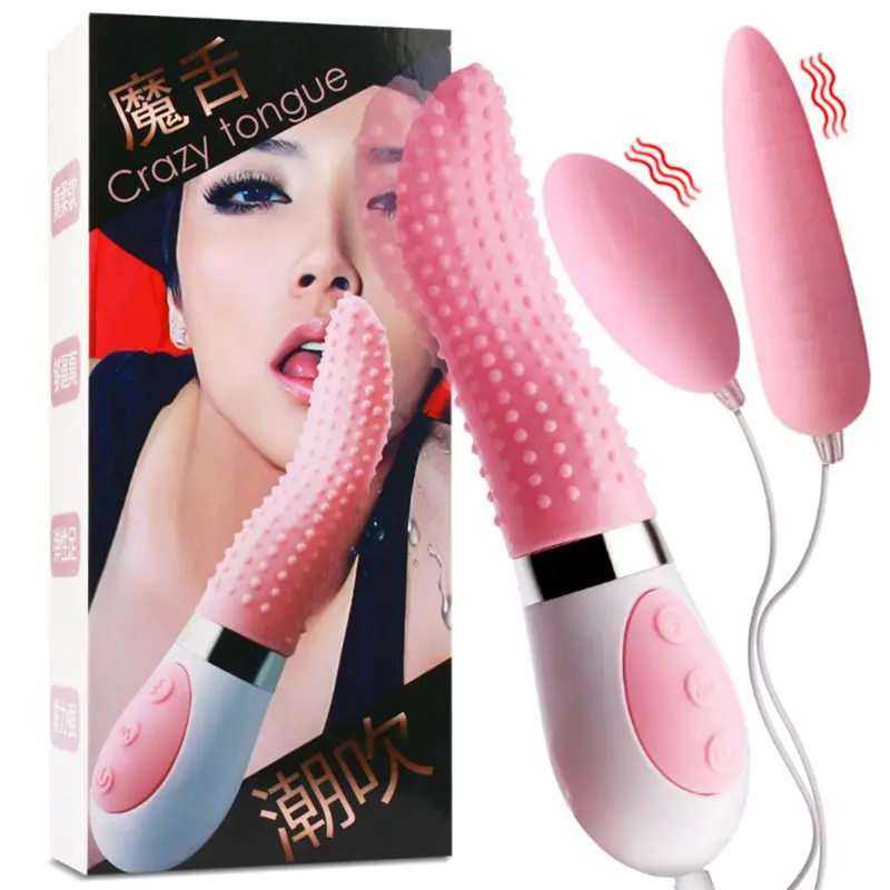 Мультискоростной вибратор для языка G Spot USB Перезаряжаемый Массажер взрослых