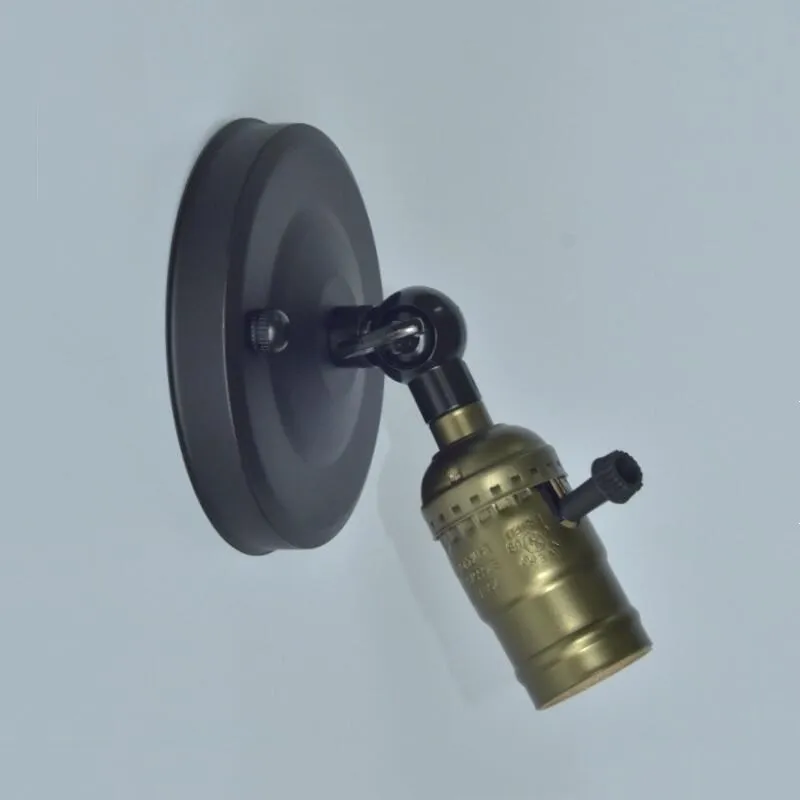 E27 рулевого управления Универсальная база лампа 180 градусов руля свет ресторан