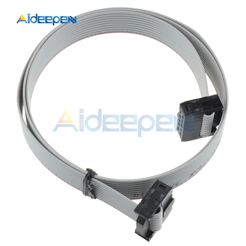2 54 мм 70 см 10 Pin USB ASP ISP JTAG AVR провод P IDC плоский ленточный кабель для передачи данных