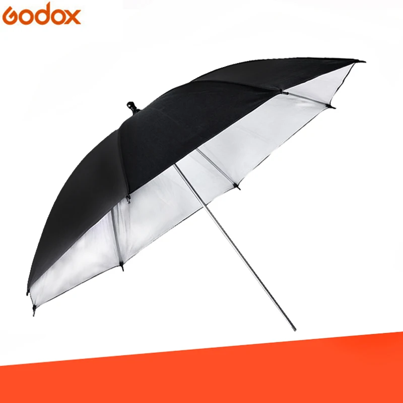 Godox UB002 43 дюйма/110 см Фотостудия вспышка отражатель Черный Серебряный