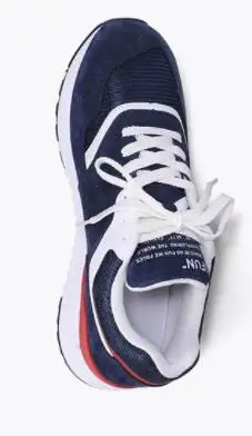 Dark blue Новинка; 90; модная мужская повседневная обувь из натуральной кожи в стиле ретро; удобная и дышащая обувь из свиной кожи; кроссовки - Цвет: Dark blue