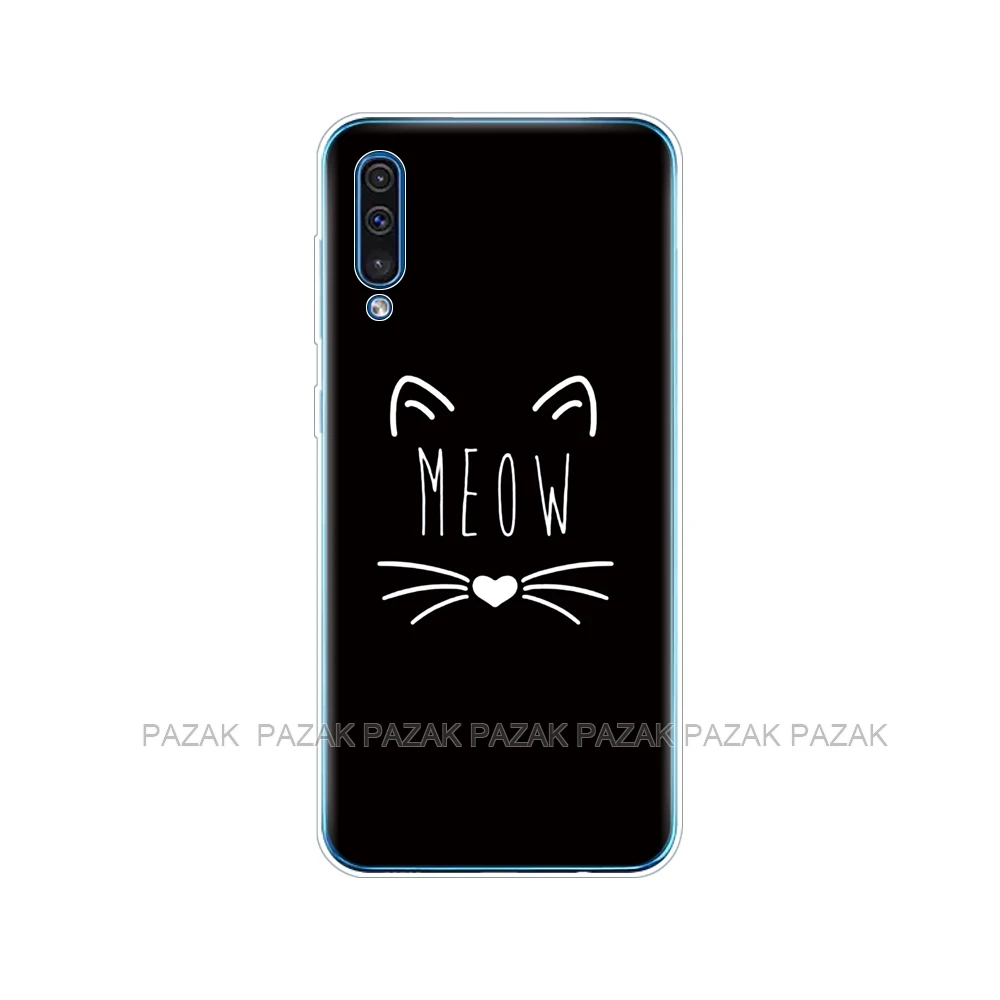 52264 Чехол для samsung Galaxy A50, силиконовый чехол на заднюю панель для samsung A50, A505, A505F, SM-A505F, мягкий чехол, противоударный чехол - Цвет: 52264