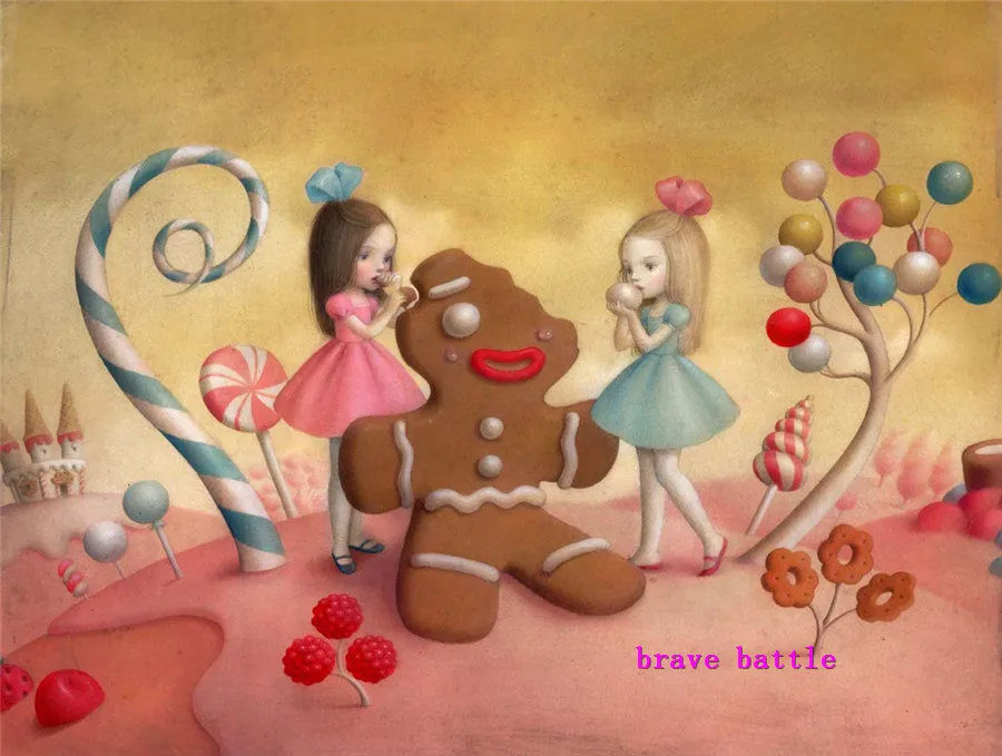 Mark Ryden детский необычный холст для живописи Тёмный мир гостиная спальня домашний