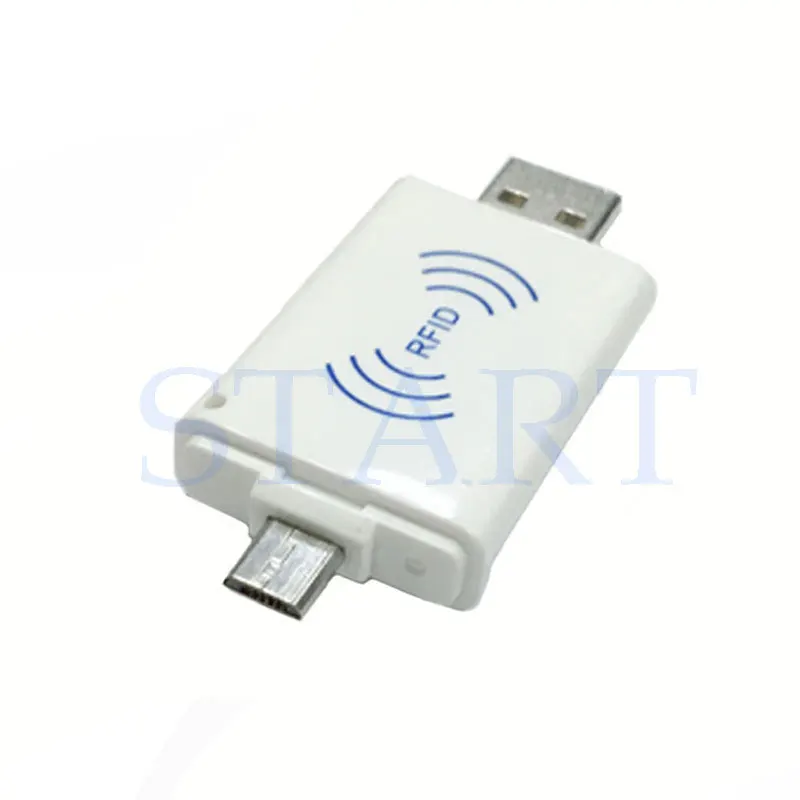 Двойной USB Rfid кардридер для Android window system mini size Micro 125 кГц ридер | Безопасность и