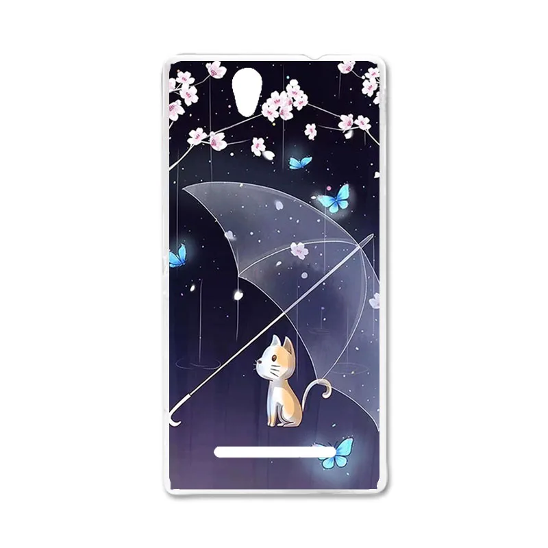 Чехол для телефона s для sony Xperia C3, силиконовый чехол с фламинго, Nutella, бампер для sony Xperia C3 D2533 D2502 S55T S55U, чехол Fundas Coque - Цвет: J117