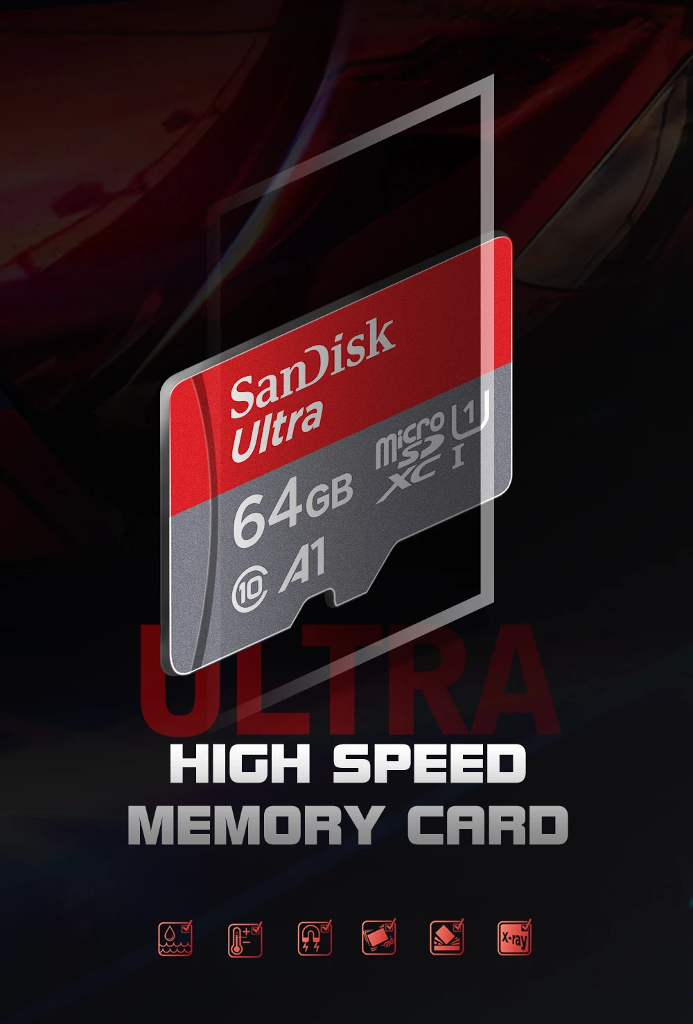 sandisk micro sd carta класс 10 TF карты 16 ГБ 32 ГБ 64 Гб 128 ГБ scheda di memoria для телефона и компьютера