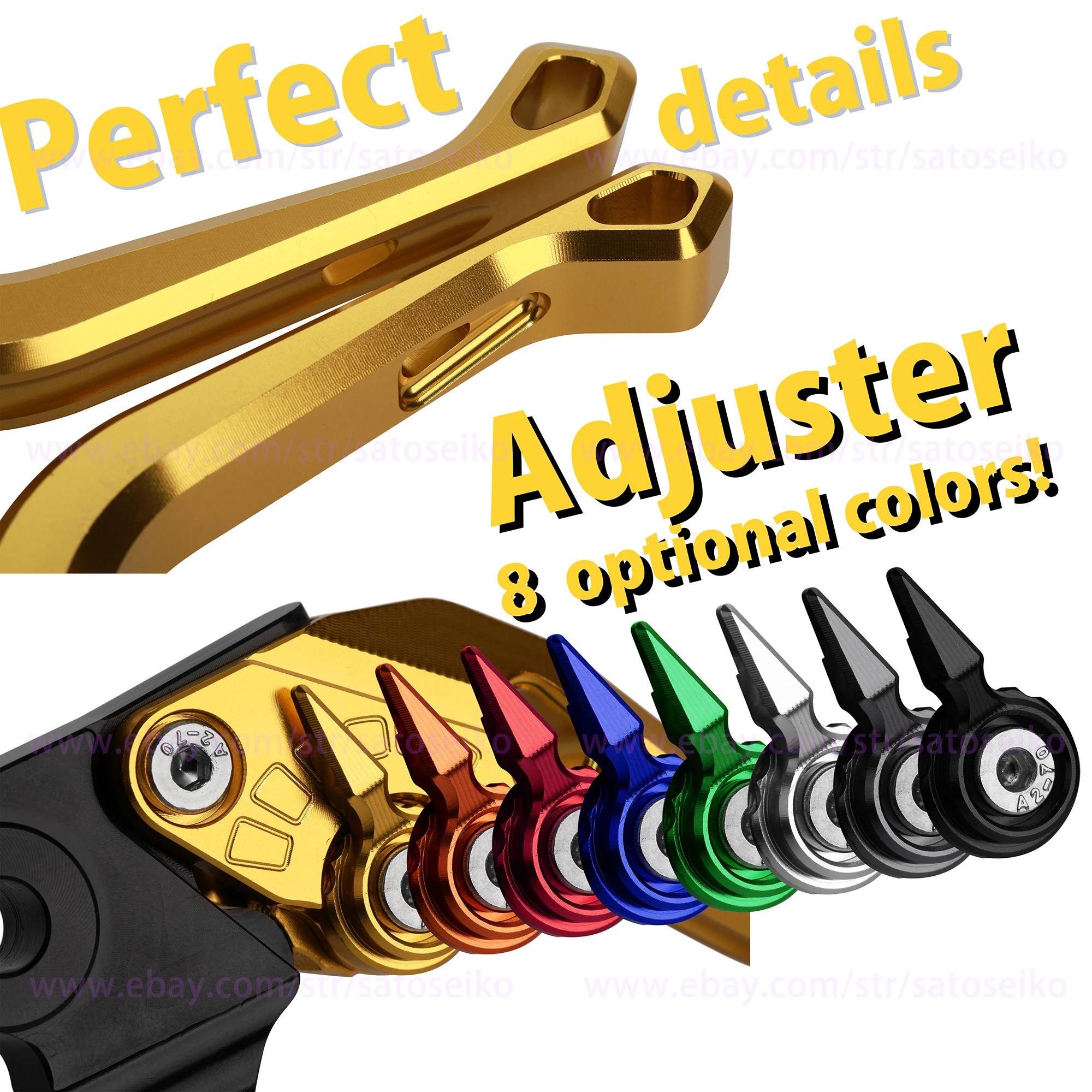 

For Benelli TNT 1130 Sport/Evo 2005-2014 and TNT 1130 Titanium 2005-2006 Motorcycle CNC Aluminum Adjustable Brake Clutch Levers