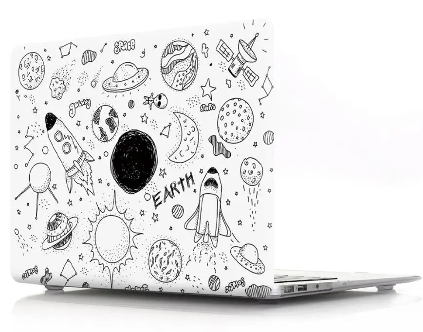 10 Чехол для ноутбука с космическим узором для Apple Macbook Air Pro retina 11 12 13 15 Touch Bar защитный чехол для Mac 11,6 13,3 15,4 - Цвет: 10