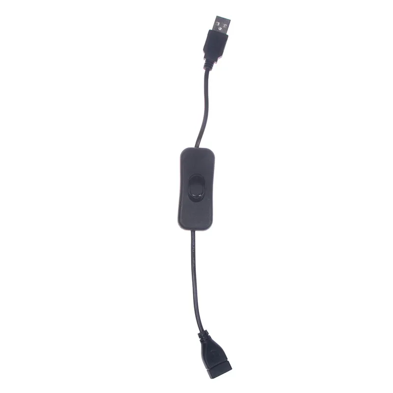 Горячая черный USB кабель с переключатель вкл./выкл. Управление питанием для Arduino Raspberry домашний офис переключатель поставки аксессуары инструменты