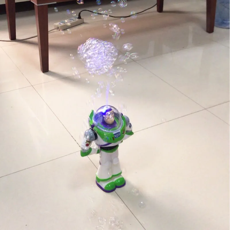 Детские игрушки Buzz Lightyear вечерние для детей с мультяшными пузырьками|Мыльные