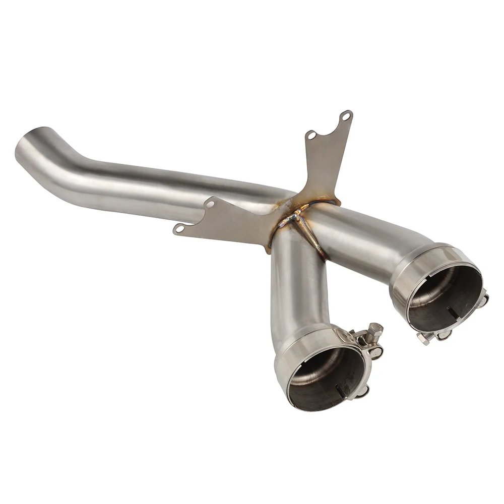 

NICECNC Mid Pipe Decat Eliminator Race Exhaust For BMW S1000RR S 1000R 1000 R 2009 2010 2011 Motorcycle Stainless Steel Exhaust
