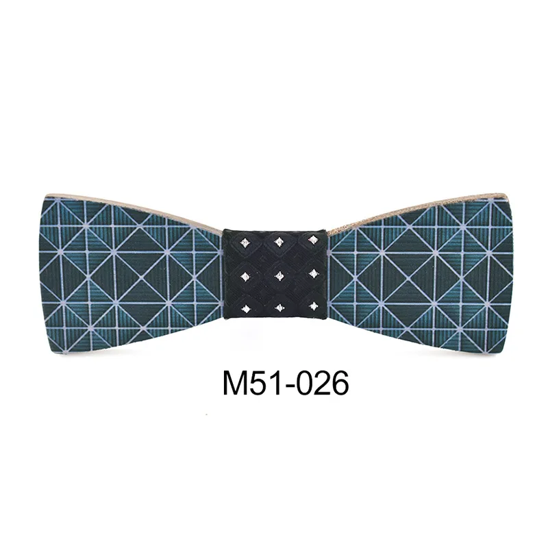 Модные оригинальные деревянные галстуки-бабочки для мужчин деревянный