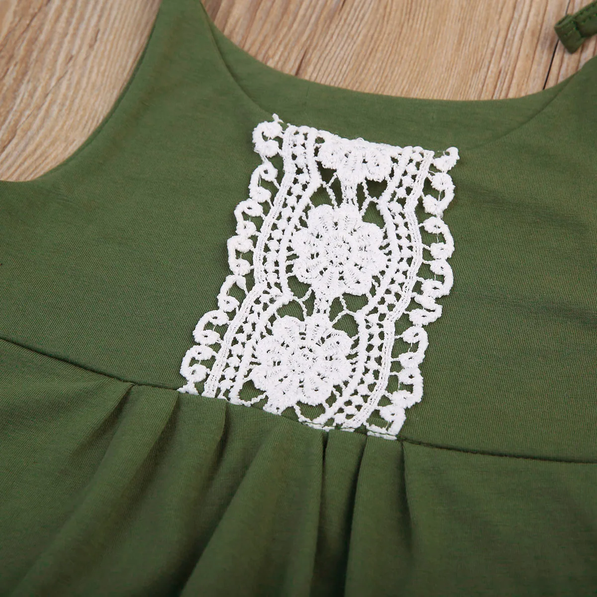 Летний комбинезон для новорожденных мальчиков и девочек без рукавов кружевные