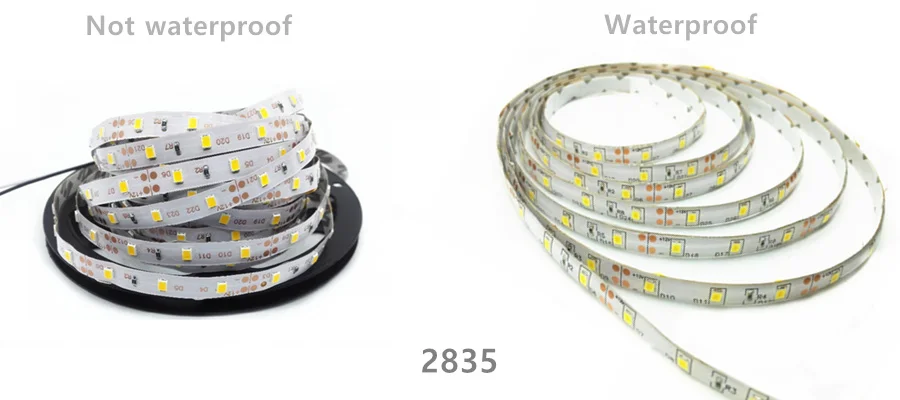 5-10 м Светодиодная лента светильник 5050 2835 5630 SMD гибкая RGB светодиодная лента e лента DC12V+ адаптер питания+ пульт дистанционного управления полный комплект для кухни