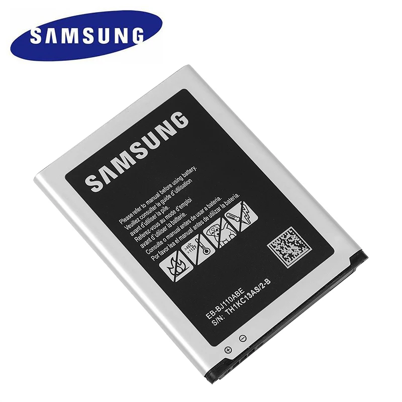 Original Samsung Battery For Galaxy J1 J Ace J110 J110FM J110F J110H i9192 i9195 i9190 i9198 1900mah EB-BJ110ABE | Мобильные