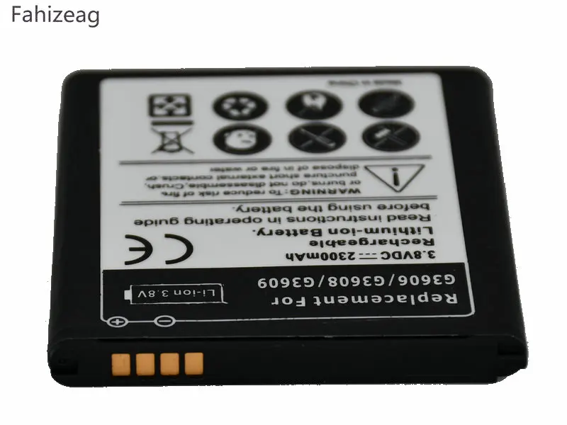 EB-BG360CBC Сменный аккумулятор для телефона Samsung Galaxy G360 G361F G361H G3606 G3608 G3609 G360H/F LTE SM-G3606