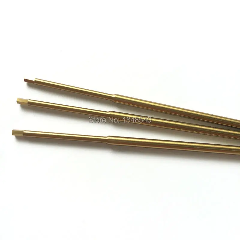 3Pcs RC tools Titanium Nitride TiNi Hex Screw Driver1.5/2.0/2.5/3.0mm Tip Replacement Shaft leght 98MM | Игрушки и хобби