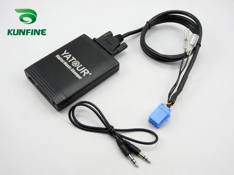 Автомобильный цифровой музыкальный адаптер Переходник USB SD Aux MP3 интерфейс