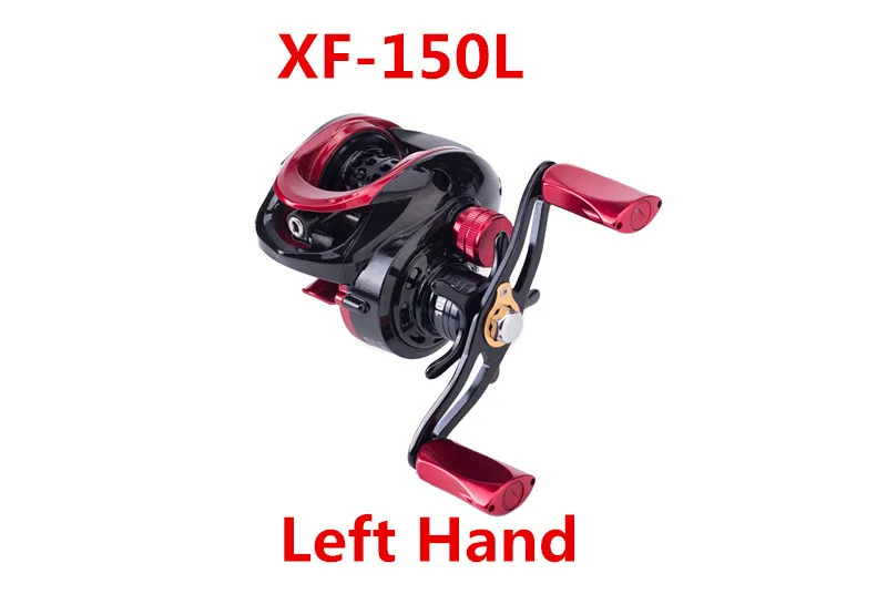 XF 150L Tsurinoya катушка для ловли на приманку 9+ 1BB 6,6: 1 л/р ручной Магнит тормозная система ультра светильник катушка из алюминиевого сплава Moulinet Peche - Цвет: XF 150L