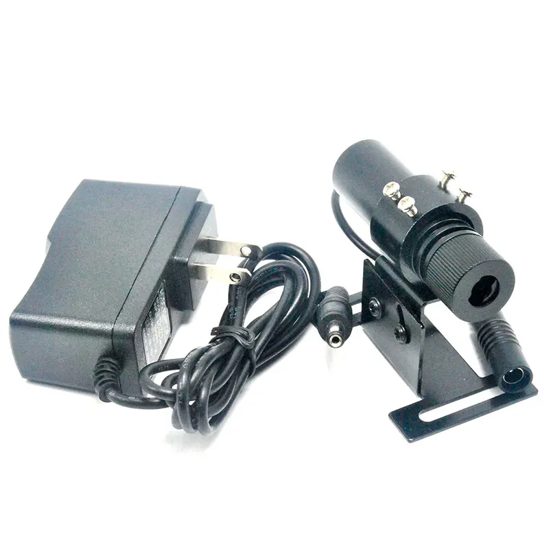 

22mm Dia Focusable 20mw 650nm Red Line Beam Laser Locator Module DC5V w Adapter & Holder