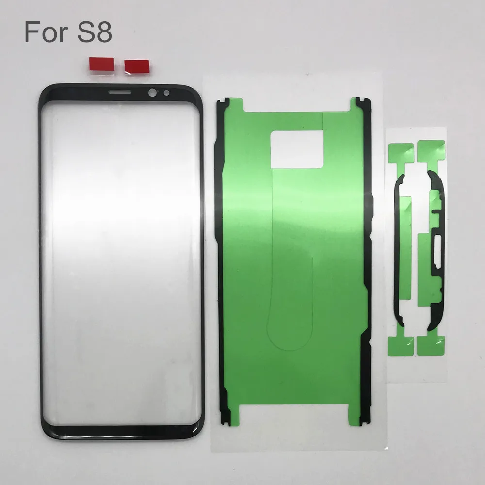 Замена стеклянного экрана AYJ 1 шт. для Samsung Galaxy S8 S9 Plus ЖК-дисплей сенсорный передний