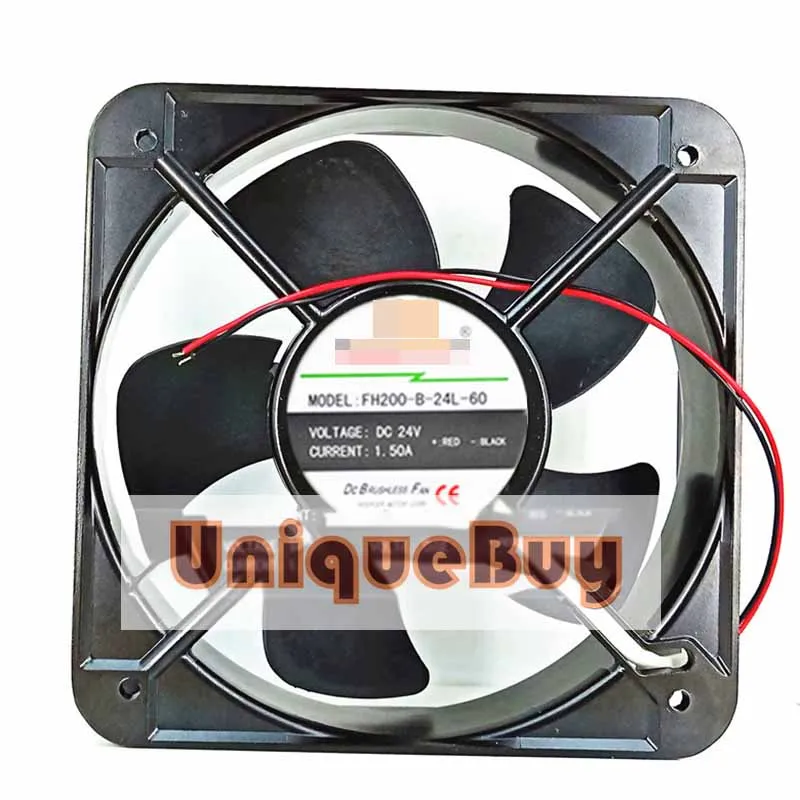 Для Hoofuer FH200 B 24L 60 200*200*60 мм 24 в а Осевой поток 2 контактный охлаждающий вентилятор