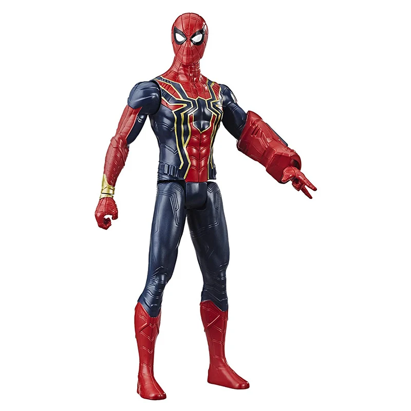 spiderman no box Marvel Мстители эндшпиль стражи Галактики Человек-паук Валькирия звезда-Лорд ракета енот фигурка игрушка для детей - Цвет: spiderman no box