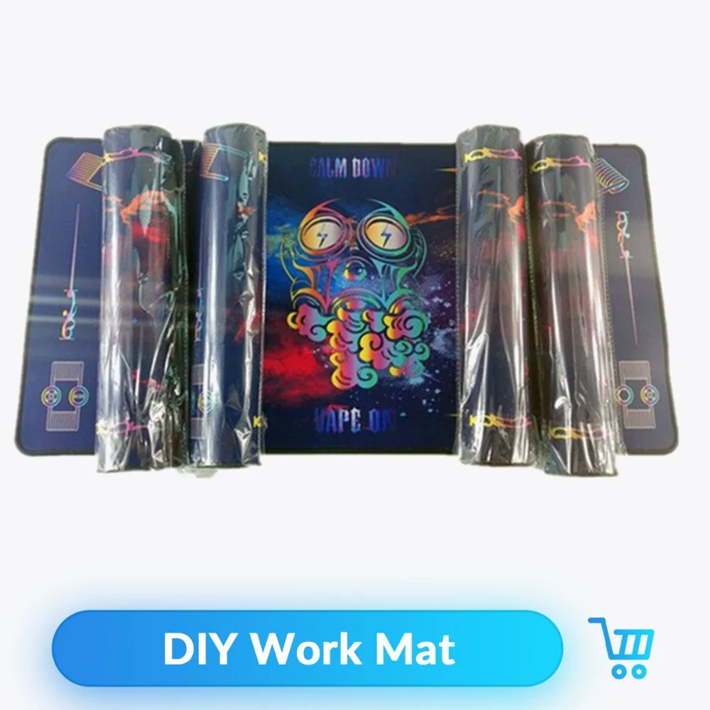 Электронная защита от масла DIY Рабочий коврик V1 для катушек Инструменты RDA
