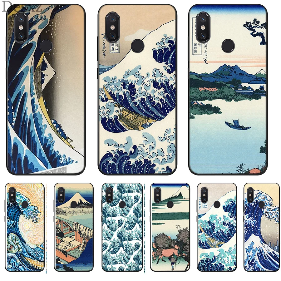 Чехол для телефона Hokusai The Great Wave Off Kanagawa чехол xiaomi mi A3 6 9 8 Lite A1 A2 5X 6X F1 10