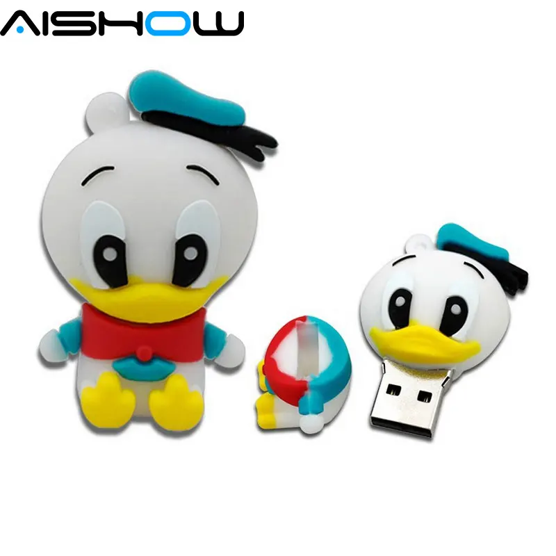 Мультфильм роль Дональд Дак USB флэш накопитель мультяшный флеш 8 Гб 16 оперативной