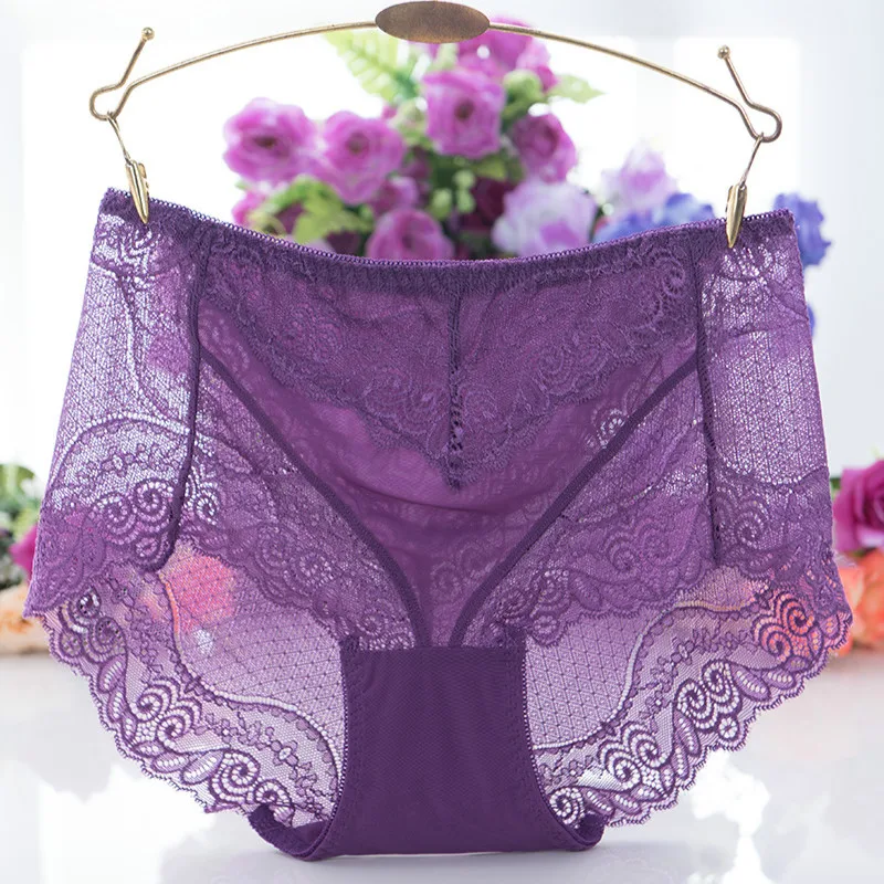 Женские Кружевные Трусики с высокой талией|woman briefs|underwear for womenlace panties |