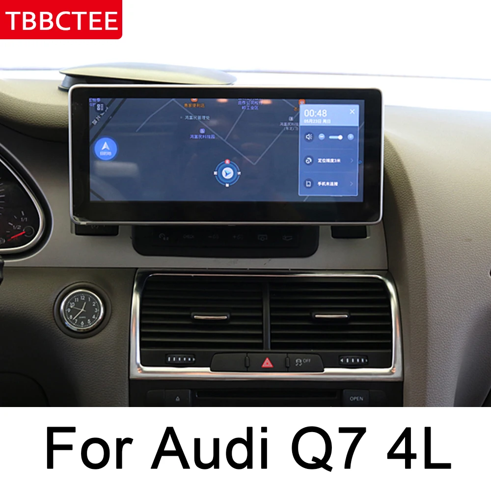 For Audi Q7 4L 2005~2010 MMI Android Car Radio Amplifier GPS Navigation Multimedia Player WiFi BT Navi MAP HD