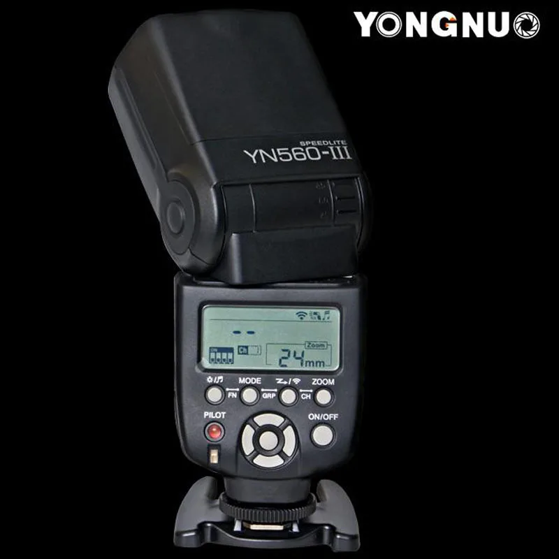 Вспышка YONGNUO YN 560 III для камеры Nikon D700 D7200 D7100 D7000 D5300 D5200 D5100 D5000 D3000 D90 D80 D70