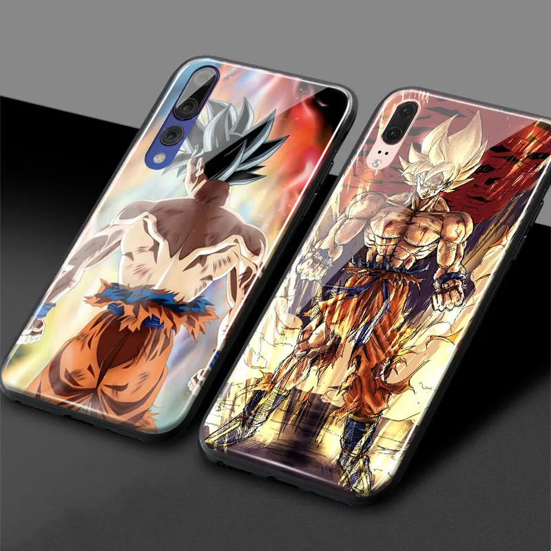 Dragon Ball super DBS аниме Гоку мягкий силиконовый стеклянный чехол для телефона для huawei Honor V mate P 9 10 20 30 Lite Pro Plus Nova 2 3 4 5