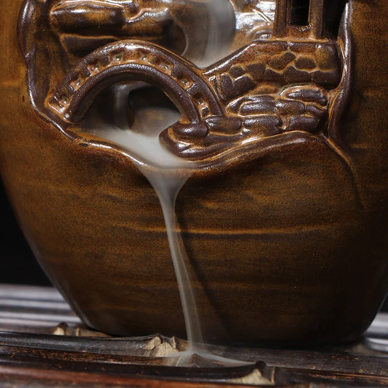 Специальный античный керамический ароматический масляный горелка башня