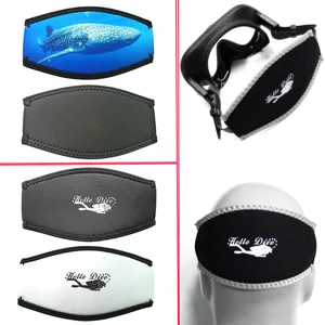 Неопреновая мягкая маска для подводного плавания, сменный ремешок для волос для плавания, серфинга, дайвинга, подводного плавания