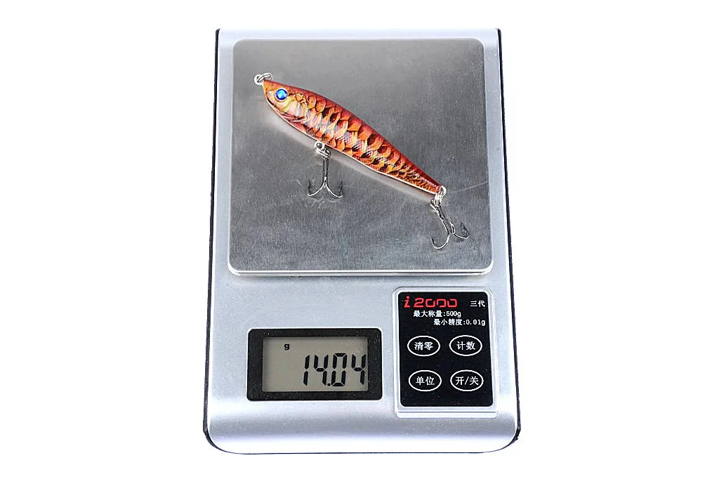 

1Pcs 8cm/15g Minnow Fishing Baits Sinking Artificial Hard Lures Bionic 3D Eyes Bass Crankbaits Wobbler Long Shot Pesca Isca