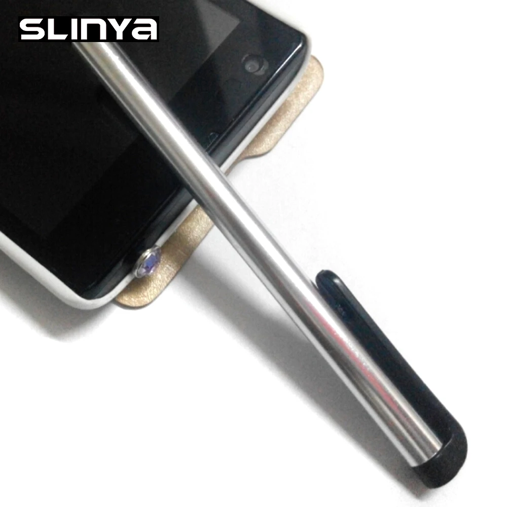 5 шт./лот металлический стилус для iPhone Samsung Huawei емкостный экран мобильный телефон