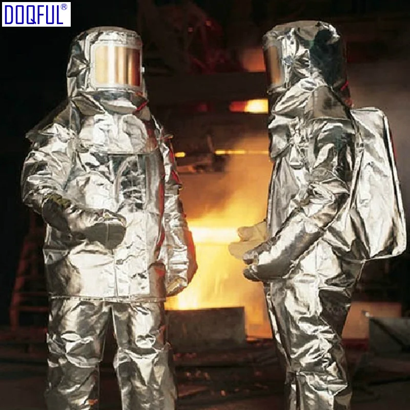 Новинка 1000 градусов теплостойкая Радиационная термостойкая Униформа пожарного