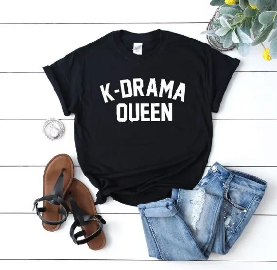 Футболка Sugarbaby K Drama Queen Корейская Драма модная футболка pop с коротким рукавом Tumblr