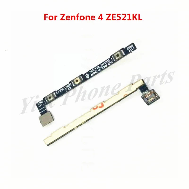 

10pcs/lot For ASUS Zenfone 4 ZE521KL Power ON OFF Volume Key Button Switch Flex Cable Parts For ASUS Zenfone 4 ZE521KL