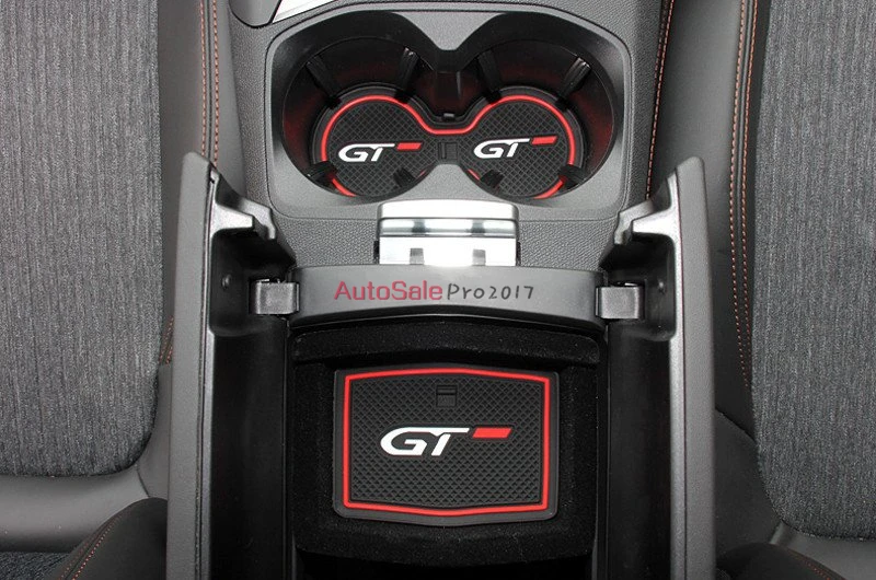 Только для руля слева Peugeot 3008 GT 3008GT 2016 2017 / 5008 2018 коврик хранения слот чашки с