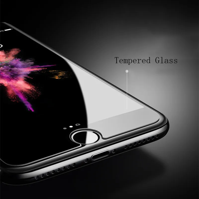 Защитное стекло закаленное для iPhone 8/7/6/6s Plus/5/6/5C/SE/4 s/X/10/6/7/8/6s|Защитные стёкла и