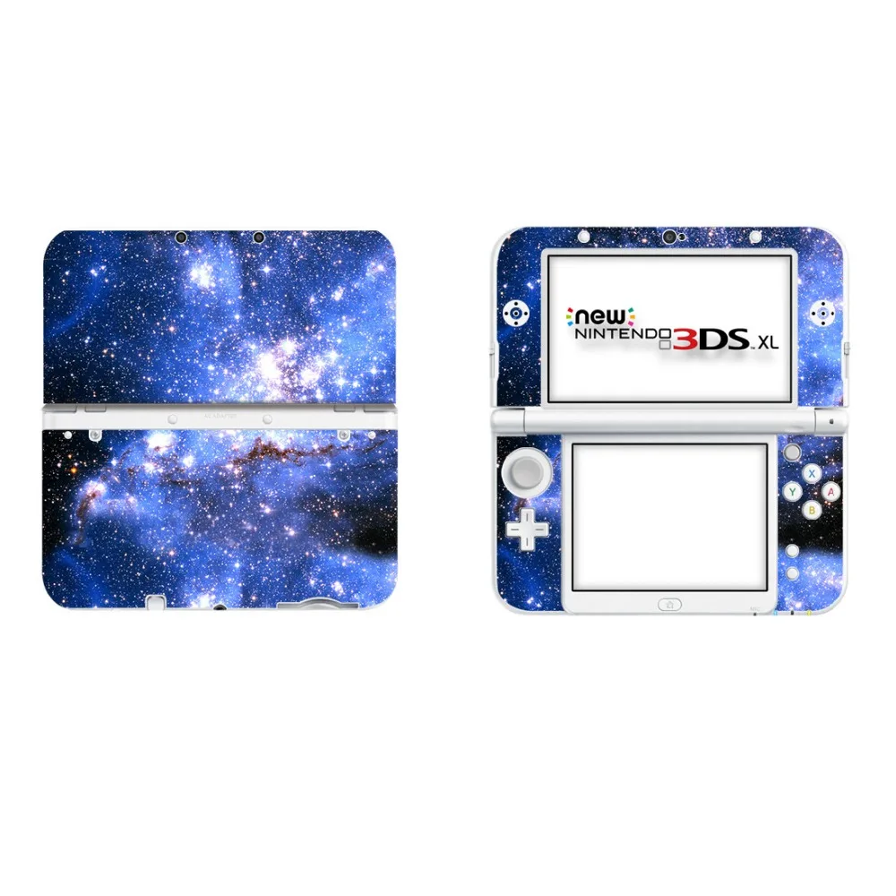 Game Stickers Skin For New Nintend 3DSLL Controller Console Gamepad Protector Cover Accessory Starry Sky | Электроника