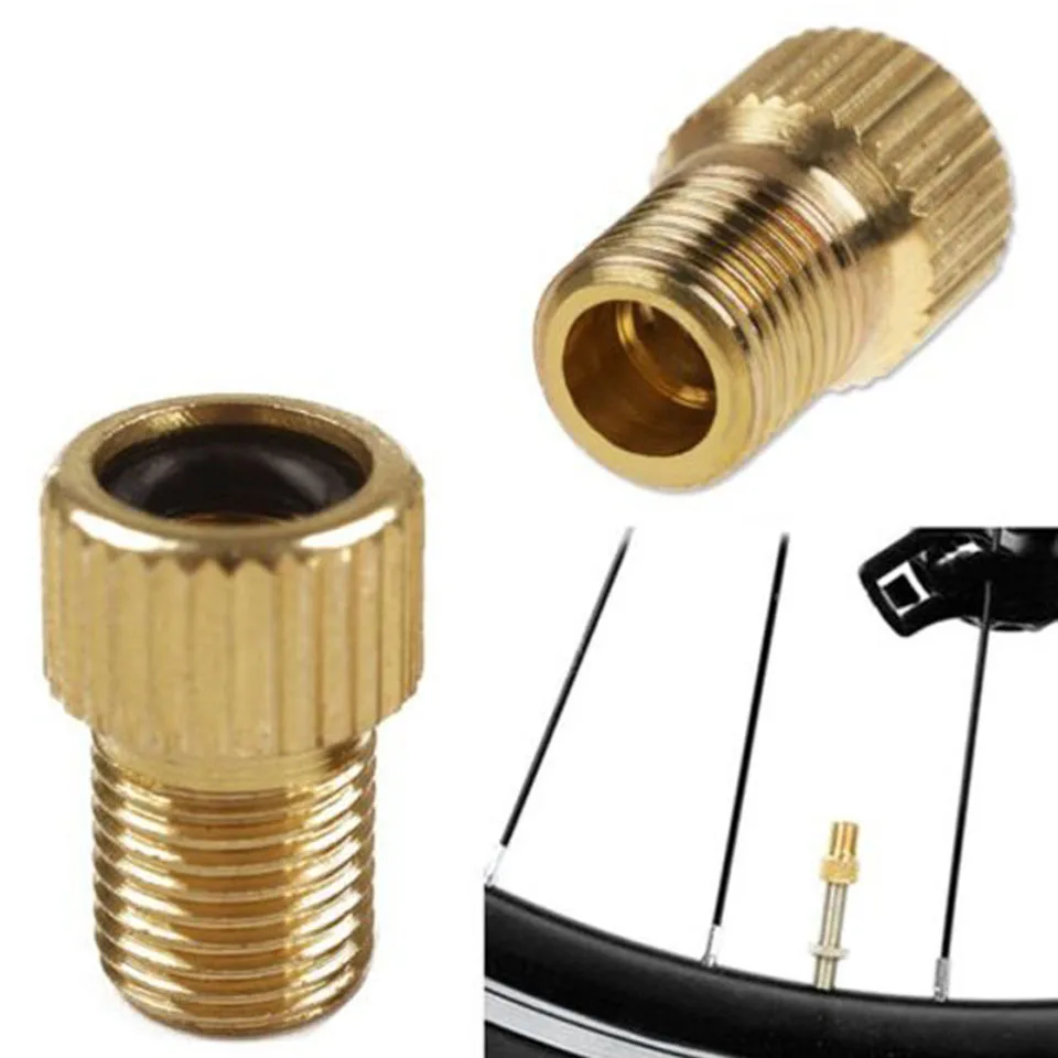 5PCS/Lot Presta To Schrader Tube Air Pump Converter Bicycle Bike Tire Valve Adapter Tool Cycling Accessories | Спорт и развлечения