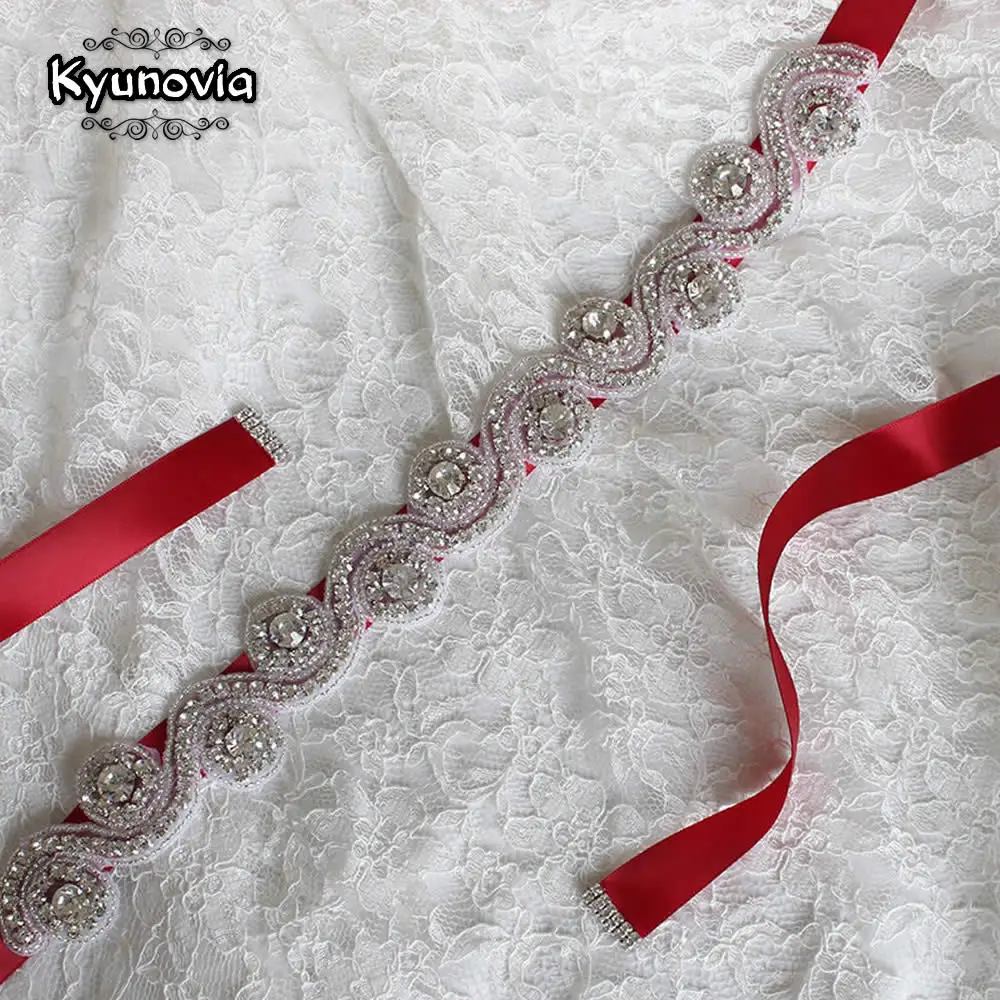 Kyunovia/платье с поясом, румяна, Lvory, свадебный пояс, полиэстер, Модный женский пояс с цветами, для беременных, для девочек, вечерние, Свадебные ремни, D07