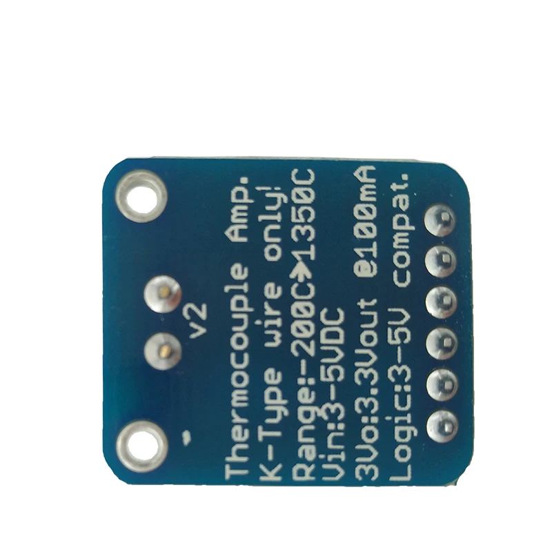 MAX31855 k-образный термоэлектродный модуль Pinboard 1350C соединитель SPI цифровой камеры и