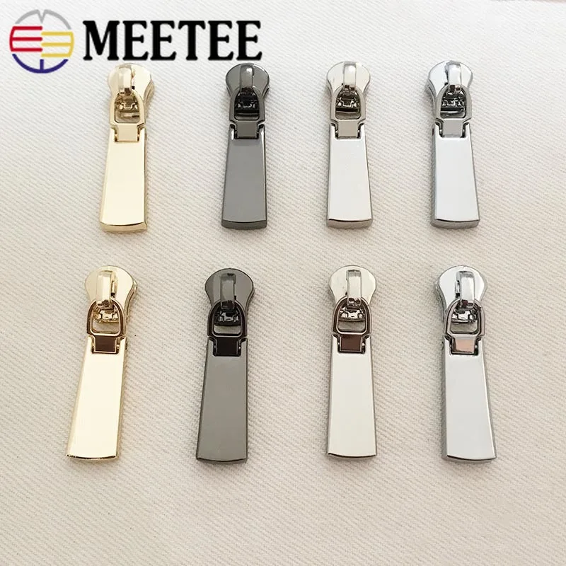 5 шт. # весенние ползунки на молнии для металлических молний съемные застежки